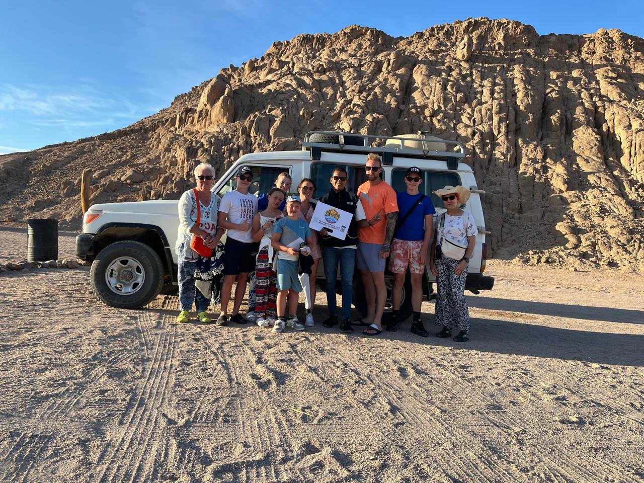 Group desert adventure Hurghada Family Tours