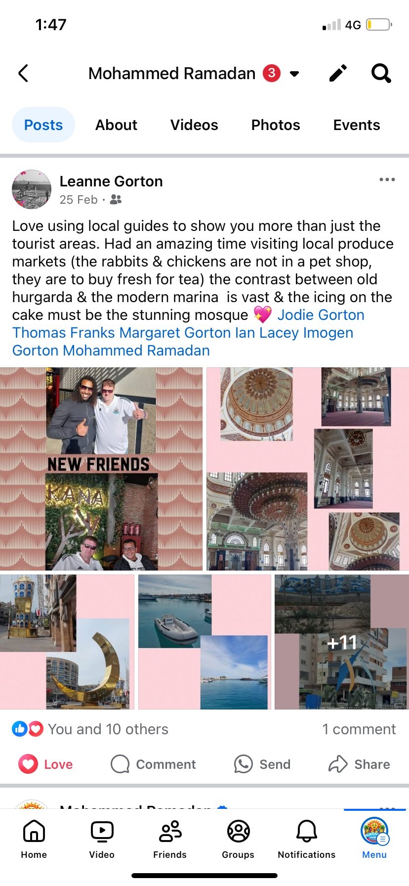 Real UK family review of Hurghada Family Tours on Facebook — 31 of 82 reviews