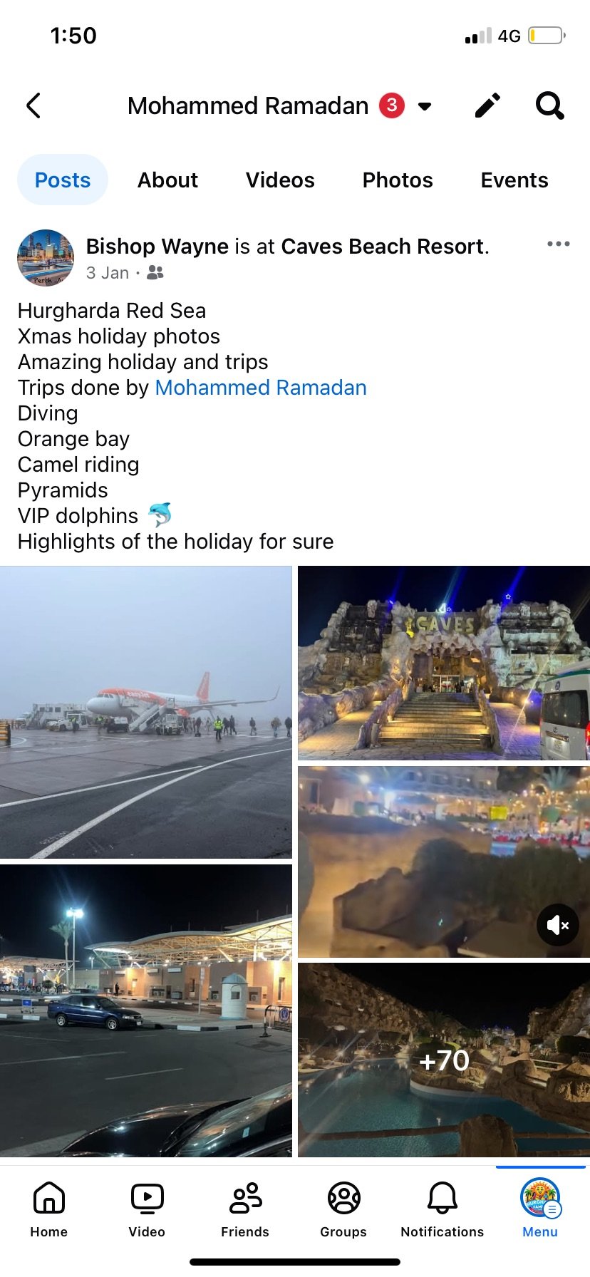 Real UK family review of Hurghada Family Tours on Facebook — 42 of 82 reviews
