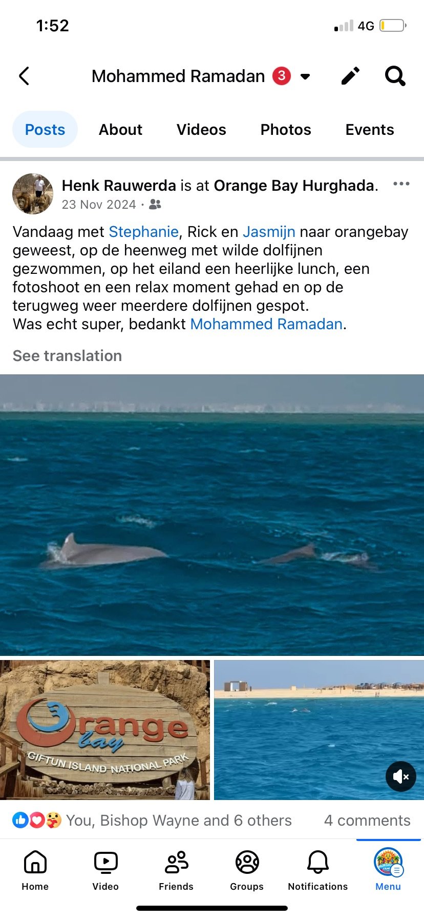 Real UK family review of Hurghada Family Tours on Facebook — 52 of 82 reviews