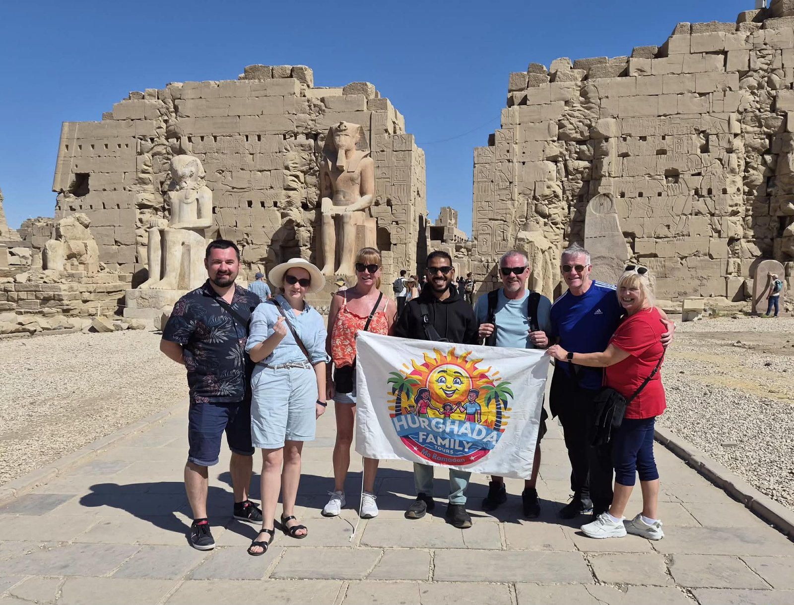 Happy Customers at luxor — Explore valley of the kings and luxor temples