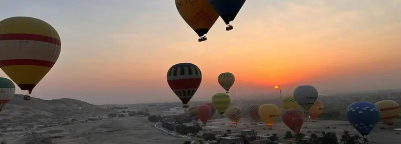 Private Luxor overnight trip from Hurghada with a sunrise hot-air balloon ride