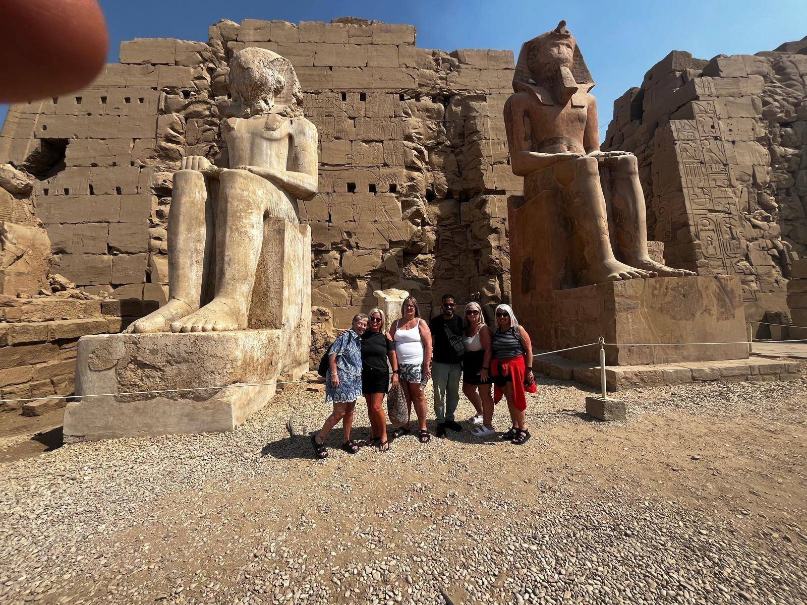 Karnak Temple group tour Luxor Egypt