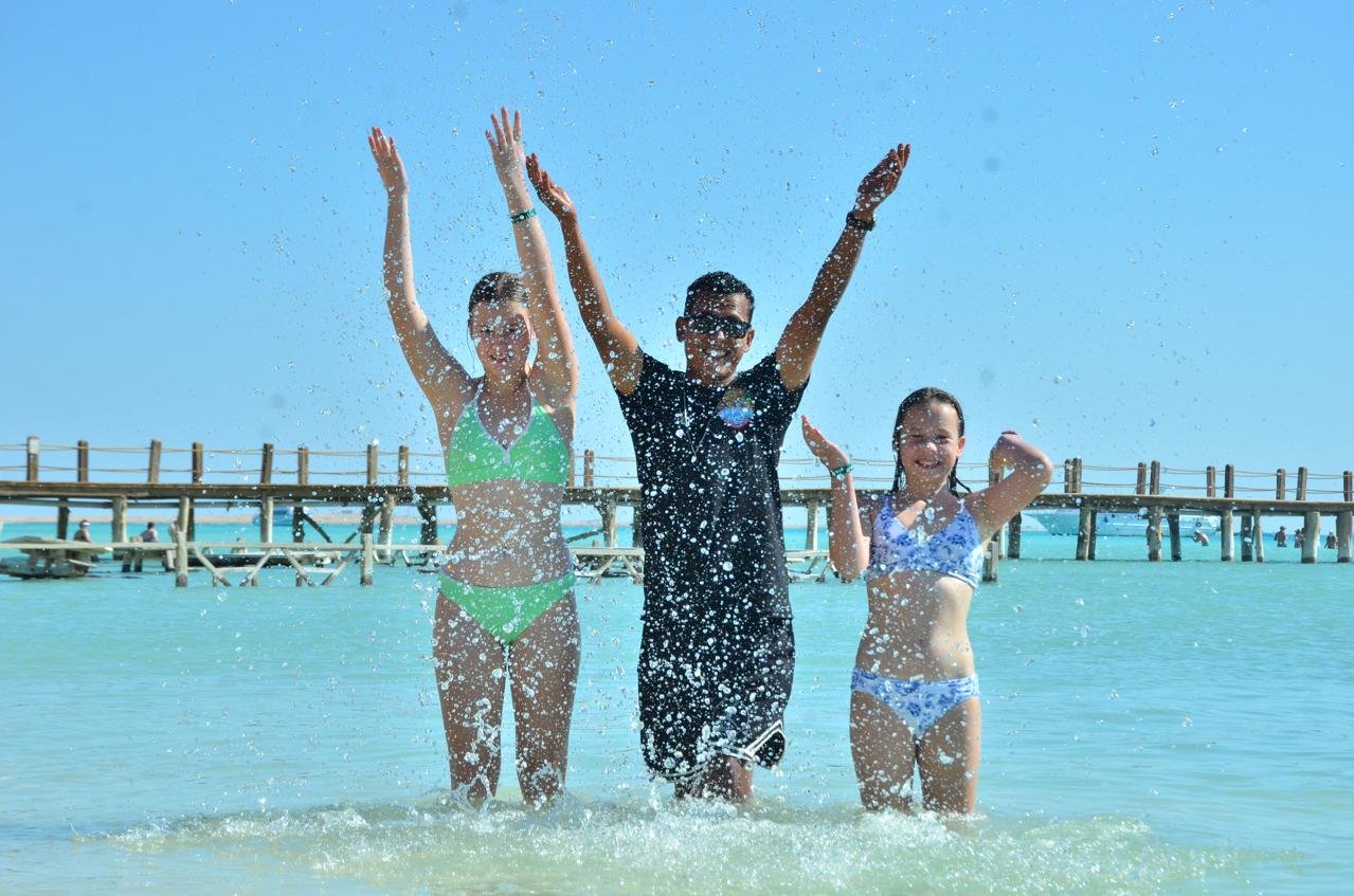 Orange Bay island trip Hurghada